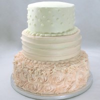 Wedding Cake 3 tier Buttercream